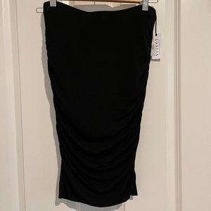 Velvet Black Synched Skirt